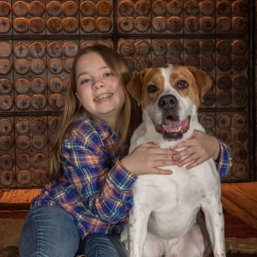 family pet portrait session